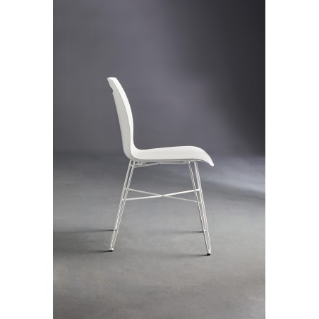 Sgabello Bip Iron.ss Colico