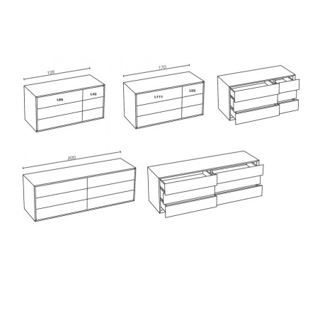 Chest Of Drawers Quarantacinque Capodopera
