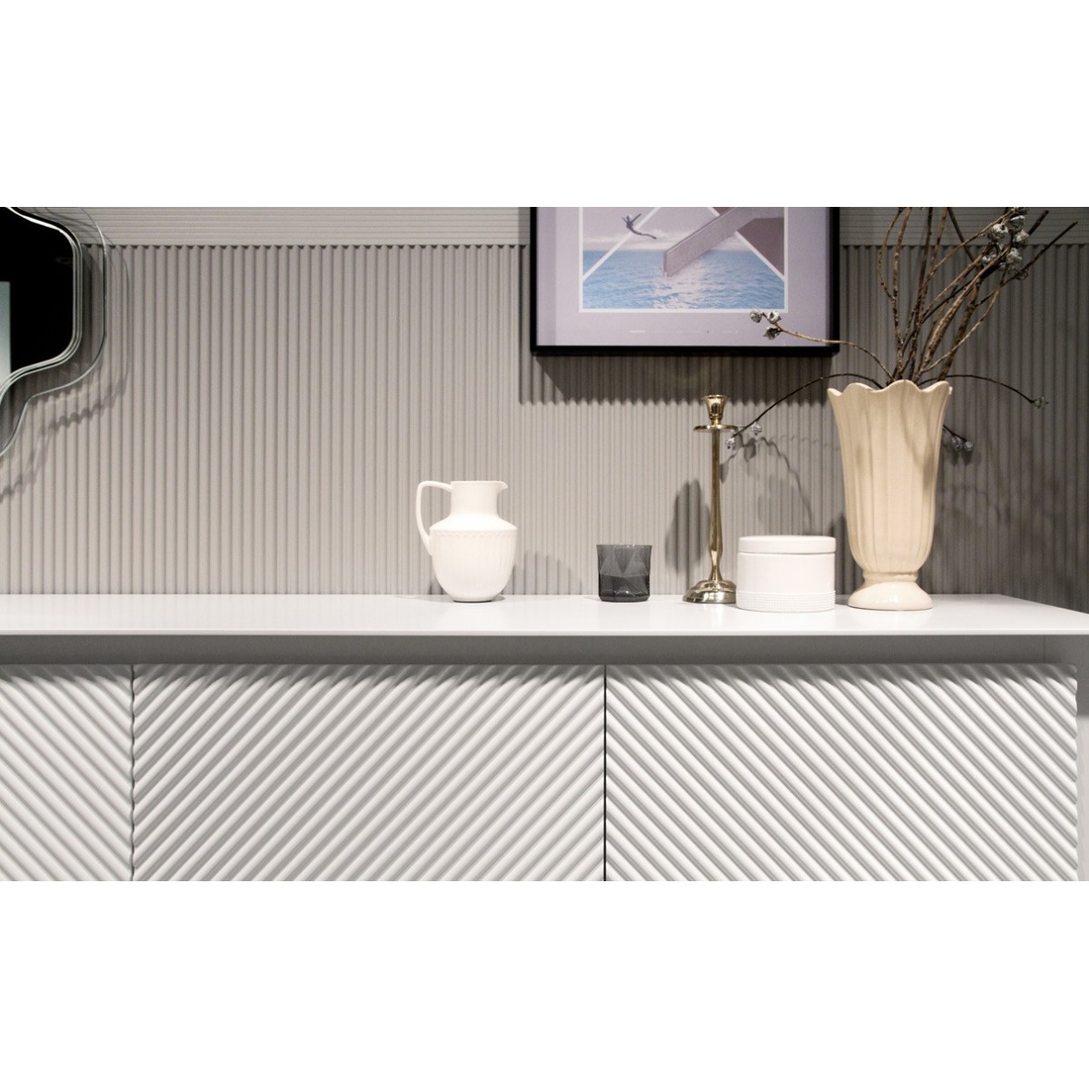 Sideboard Privacy Wave texture Capodopera Sideboard Privacy Wave texture Capodopera