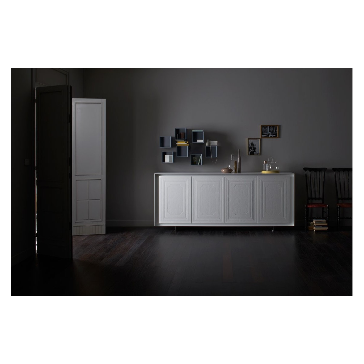 Sideboard Privacy Palladio texture Capodopera Sideboard Privacy Palladio texture Capodopera