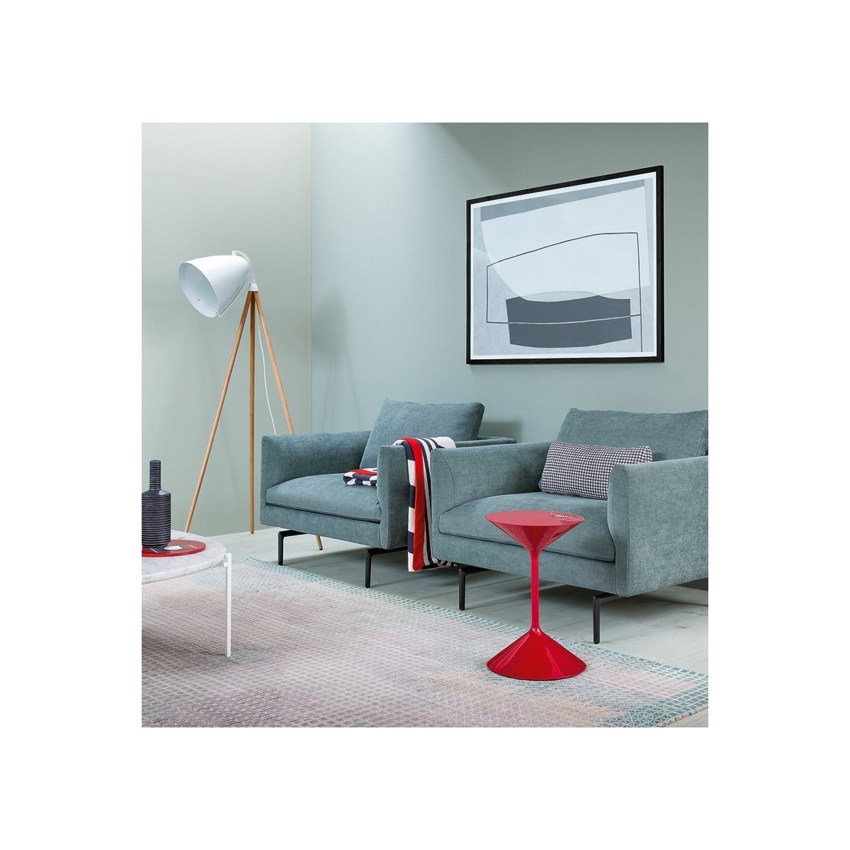 Small table/stand 631Tempo Zanotta