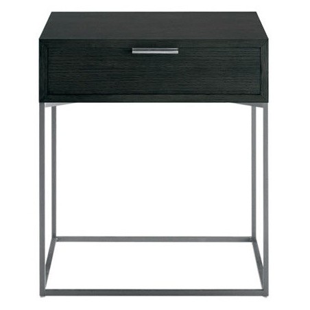 Night table with drawer 642 Oscar Zanotta