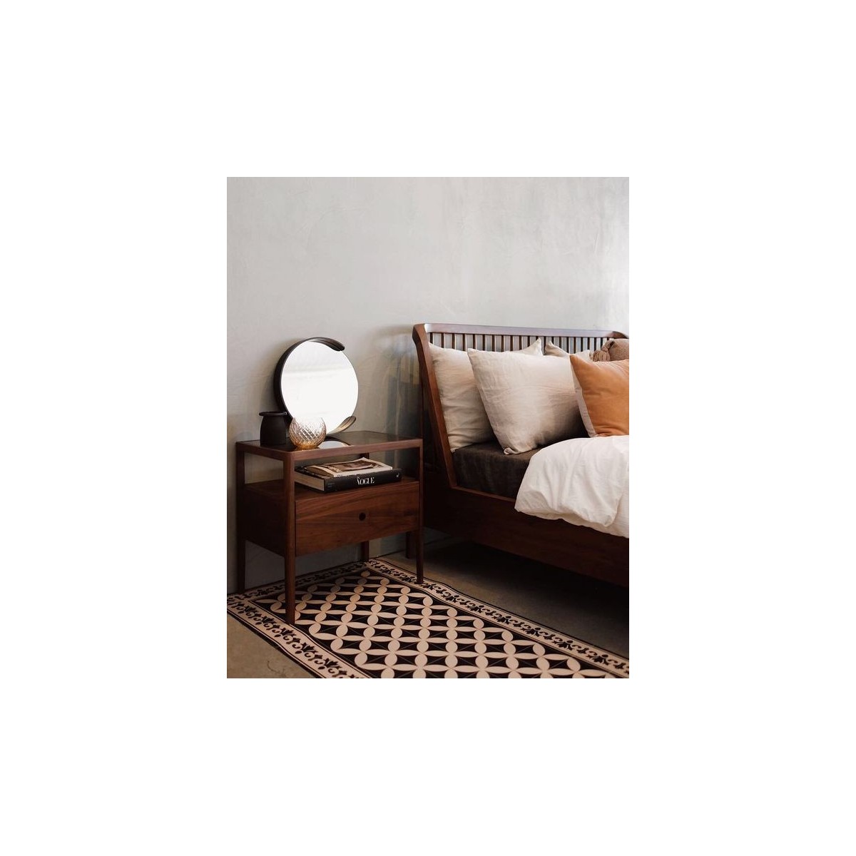Bedside table Spindle Ethnicraft