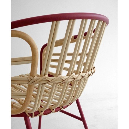 Poltroncina Raphia Rattan Horm