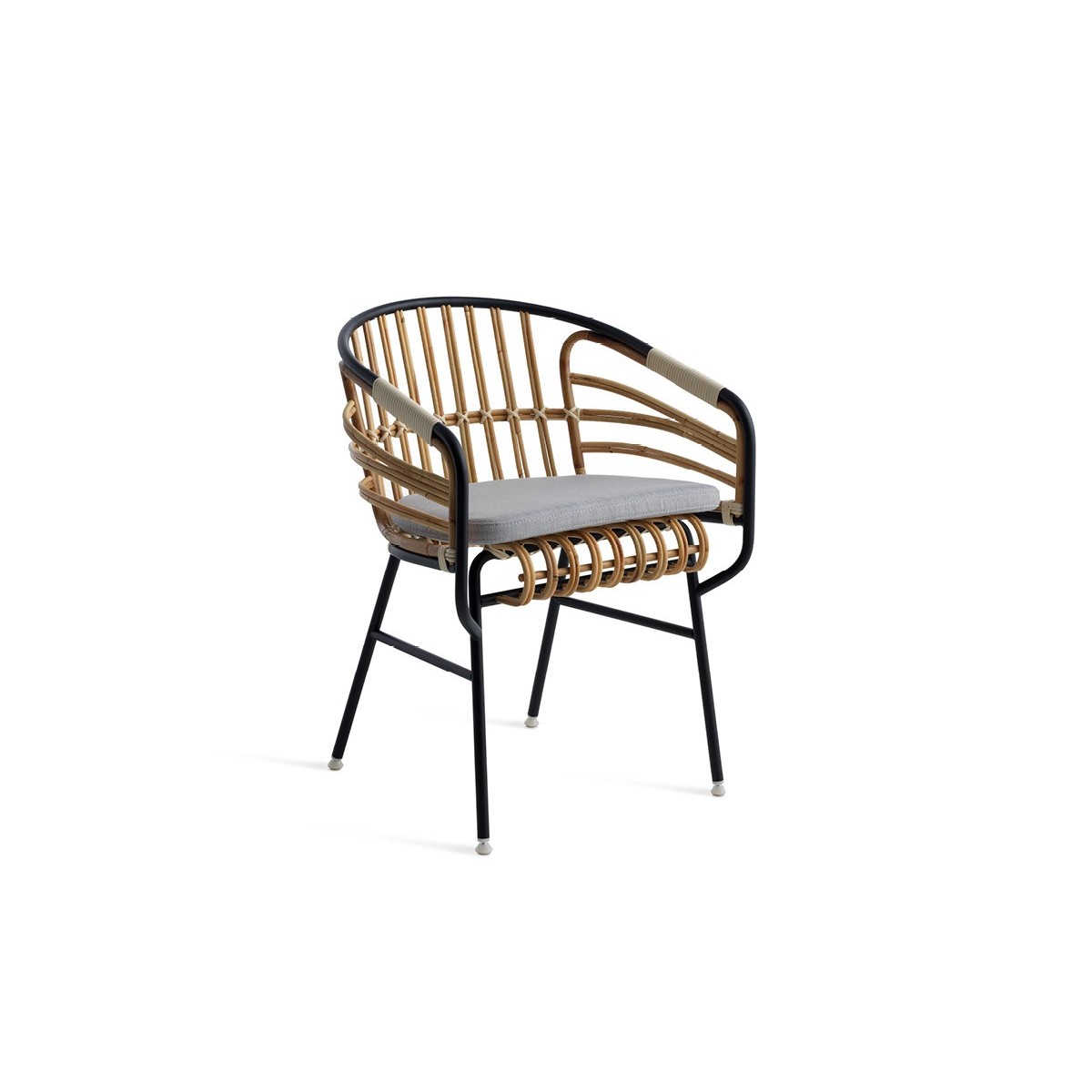 Armchair Raphia Rattan Horm Armchair Raphia Rattan Horm