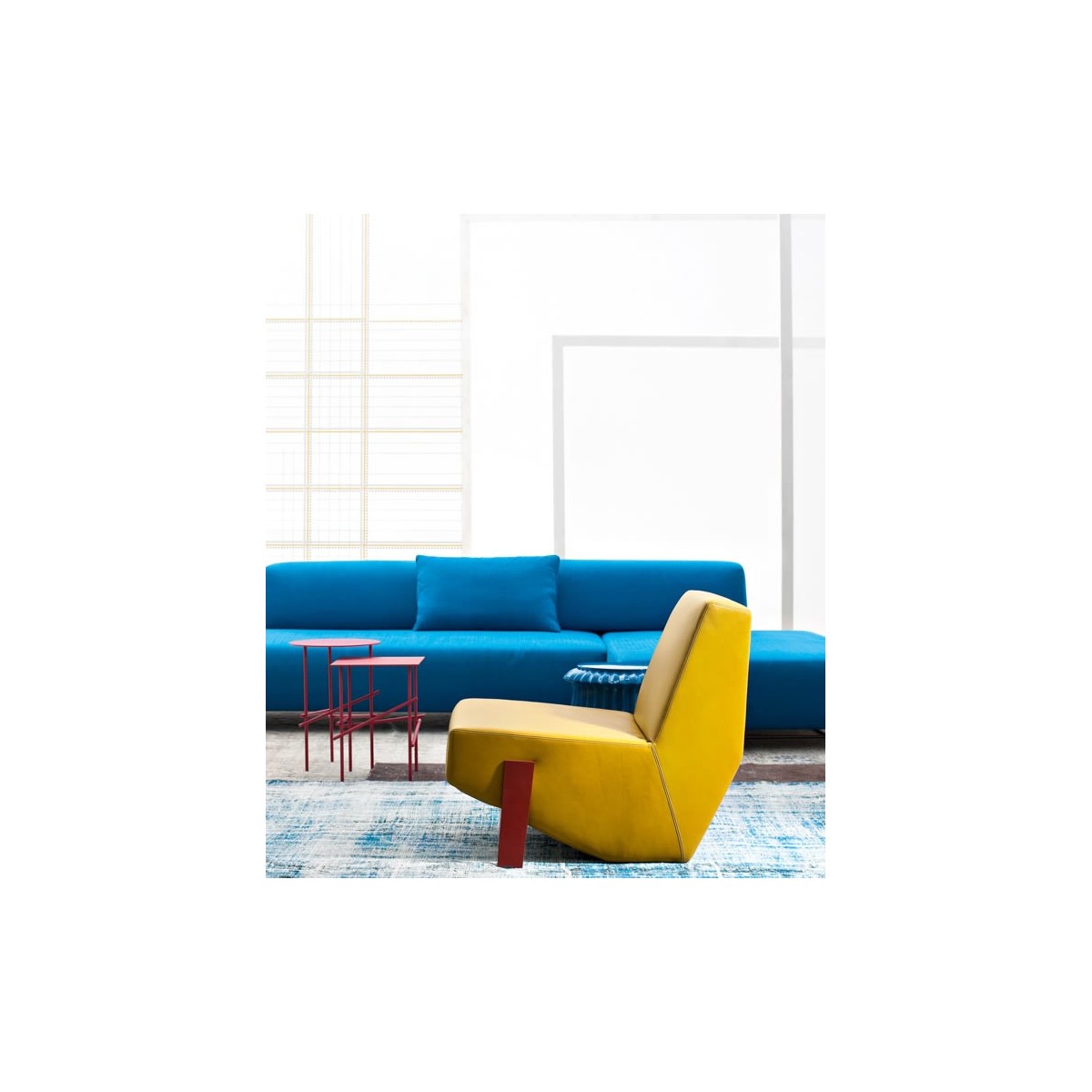 Small Armchair Silver lake Moroso Small Armchair Silver lake Moroso