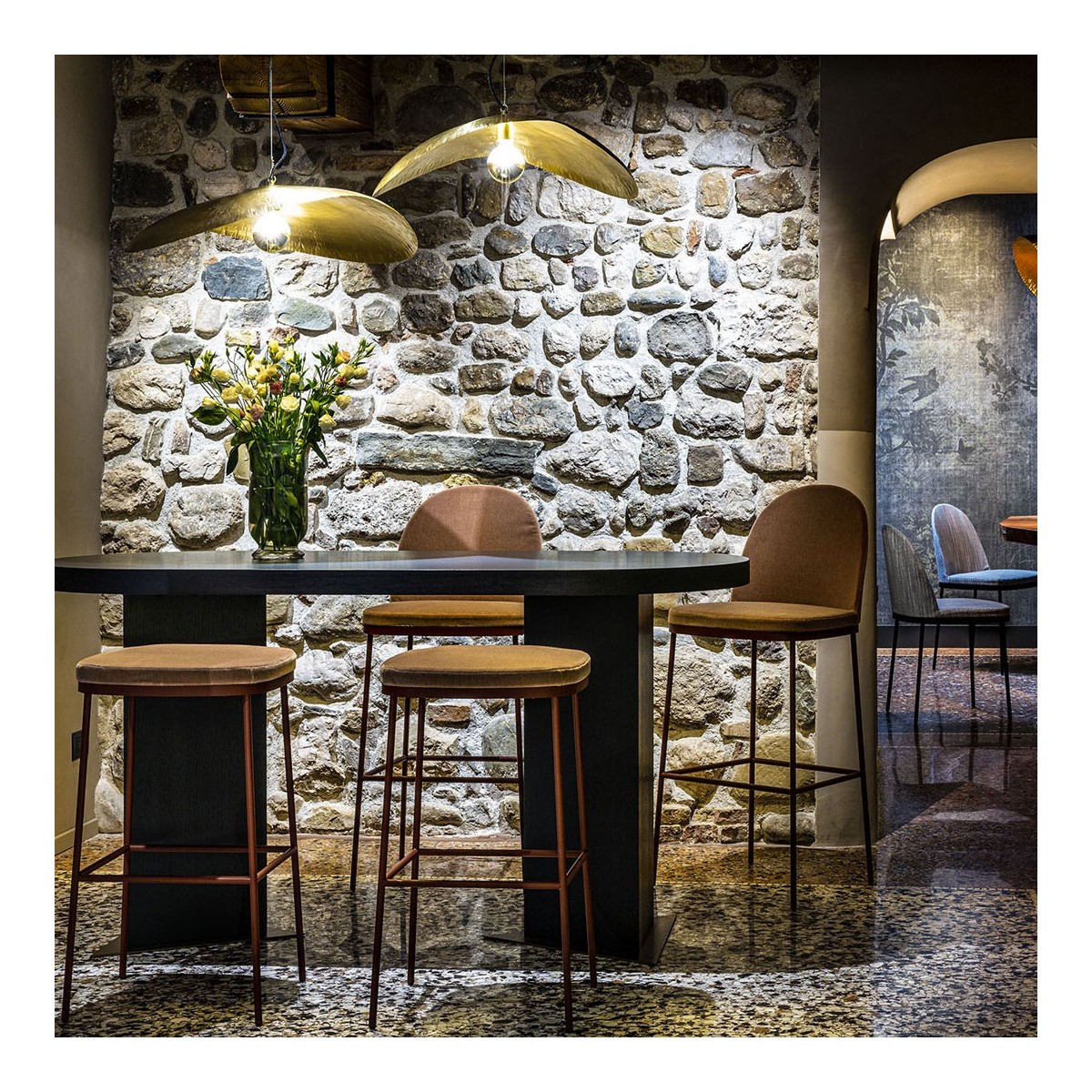 Bar stool Precious Moroso Bar stool Precious Moroso