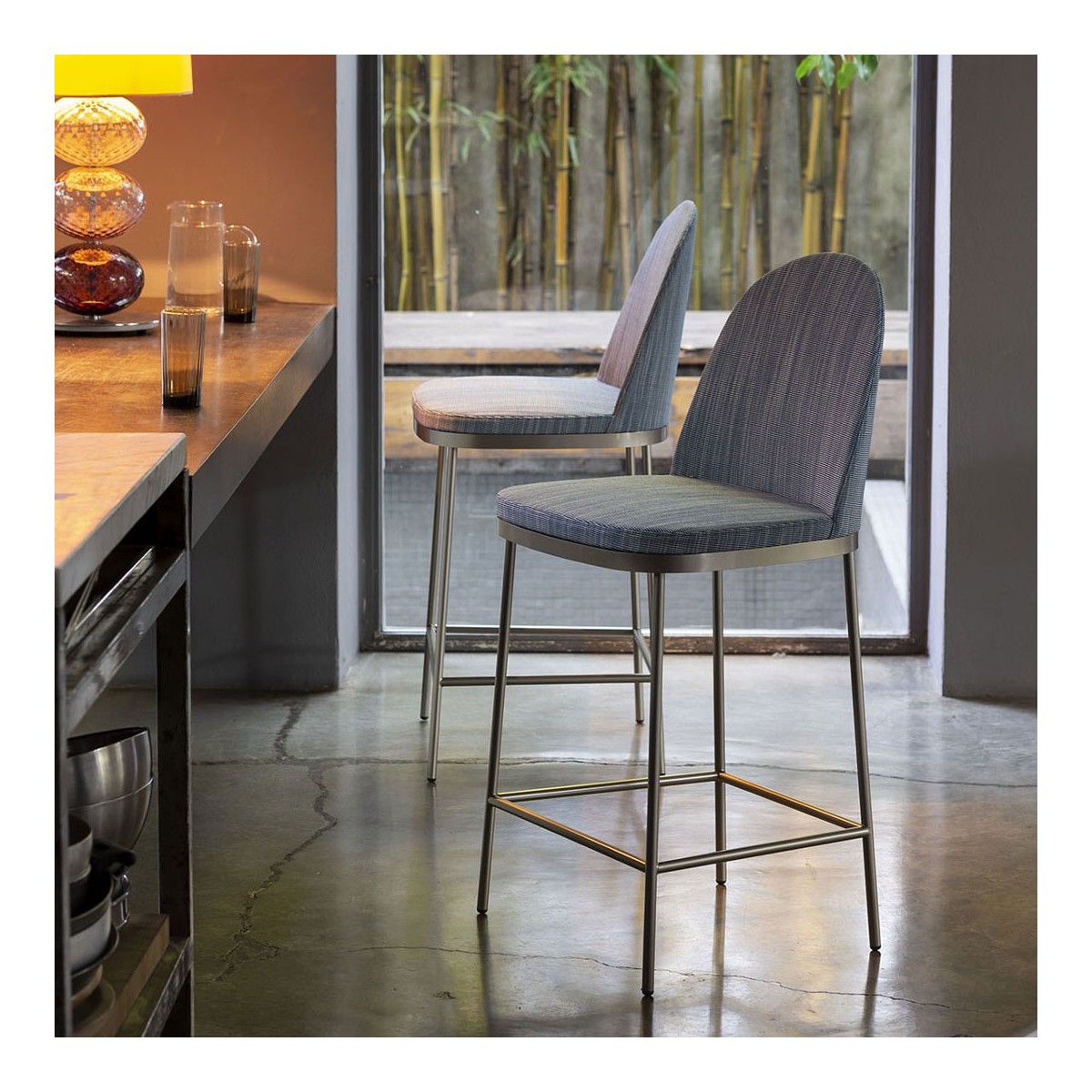 Bar stool Precious Moroso Bar stool Precious Moroso
