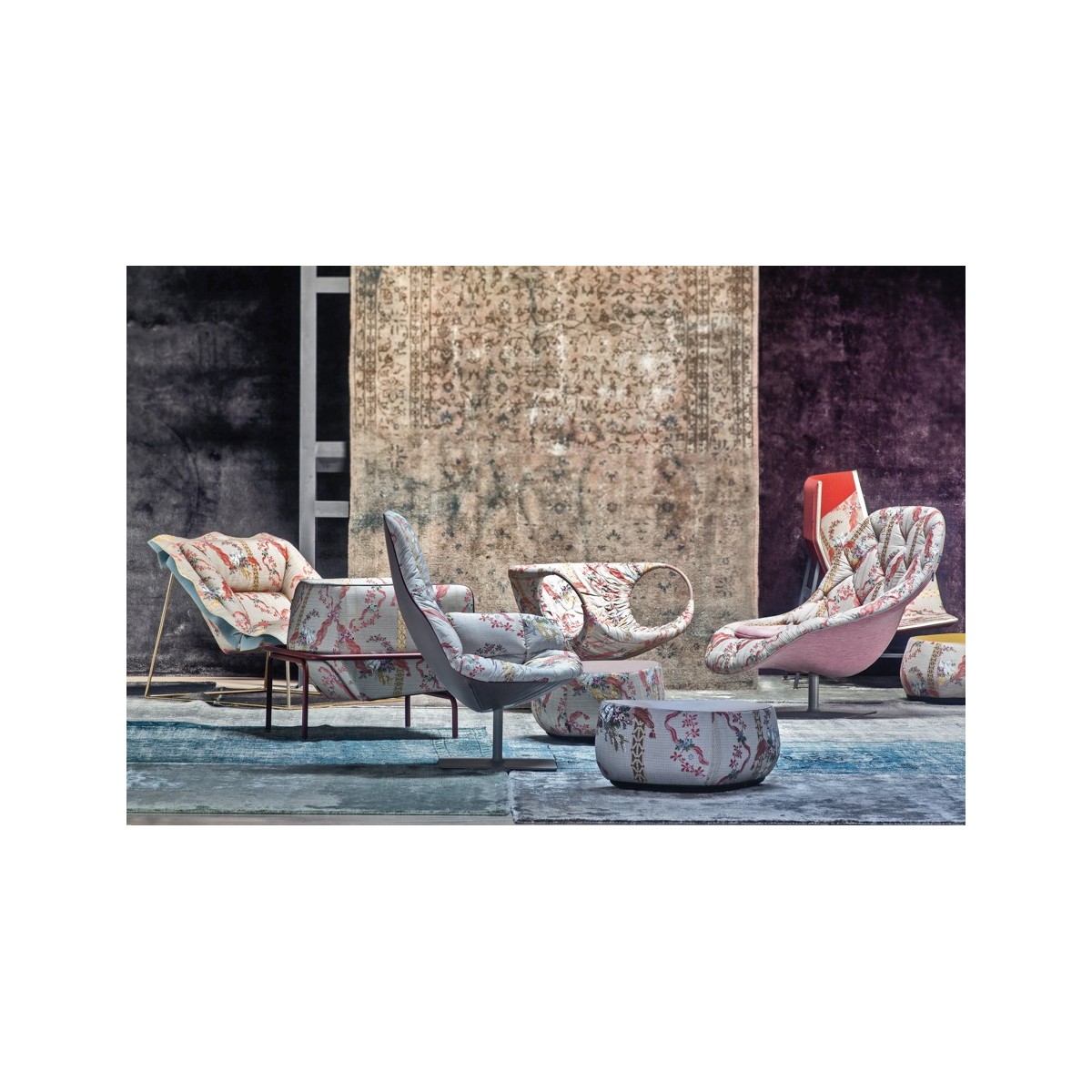 Pouf Fjord Moroso Pouf Fjord Moroso