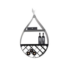 Libreria/portabottiglie Drop Cattelan Italia