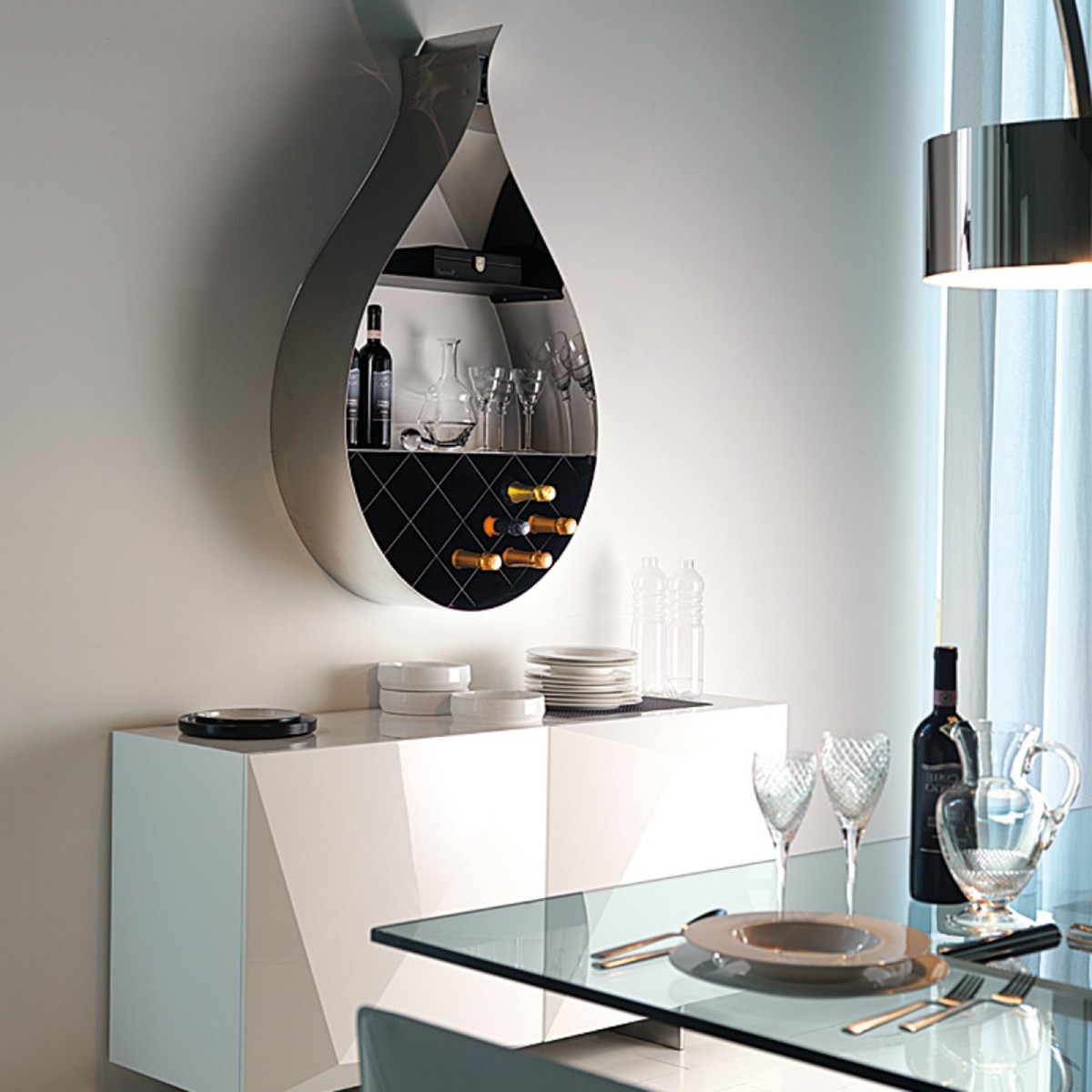 Libreria/portabottiglie Drop Cattelan Italia Libreria/portabottiglie Drop Cattelan Italia