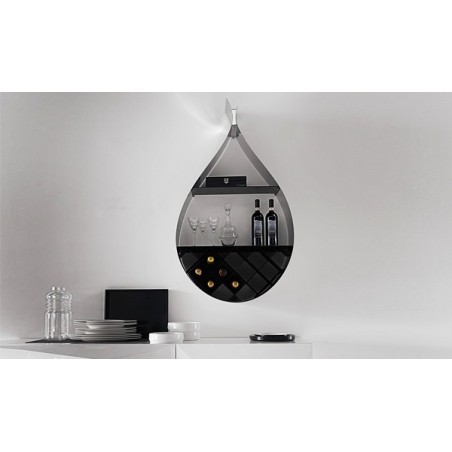 Libreria/portabottiglie Drop Cattelan Italia