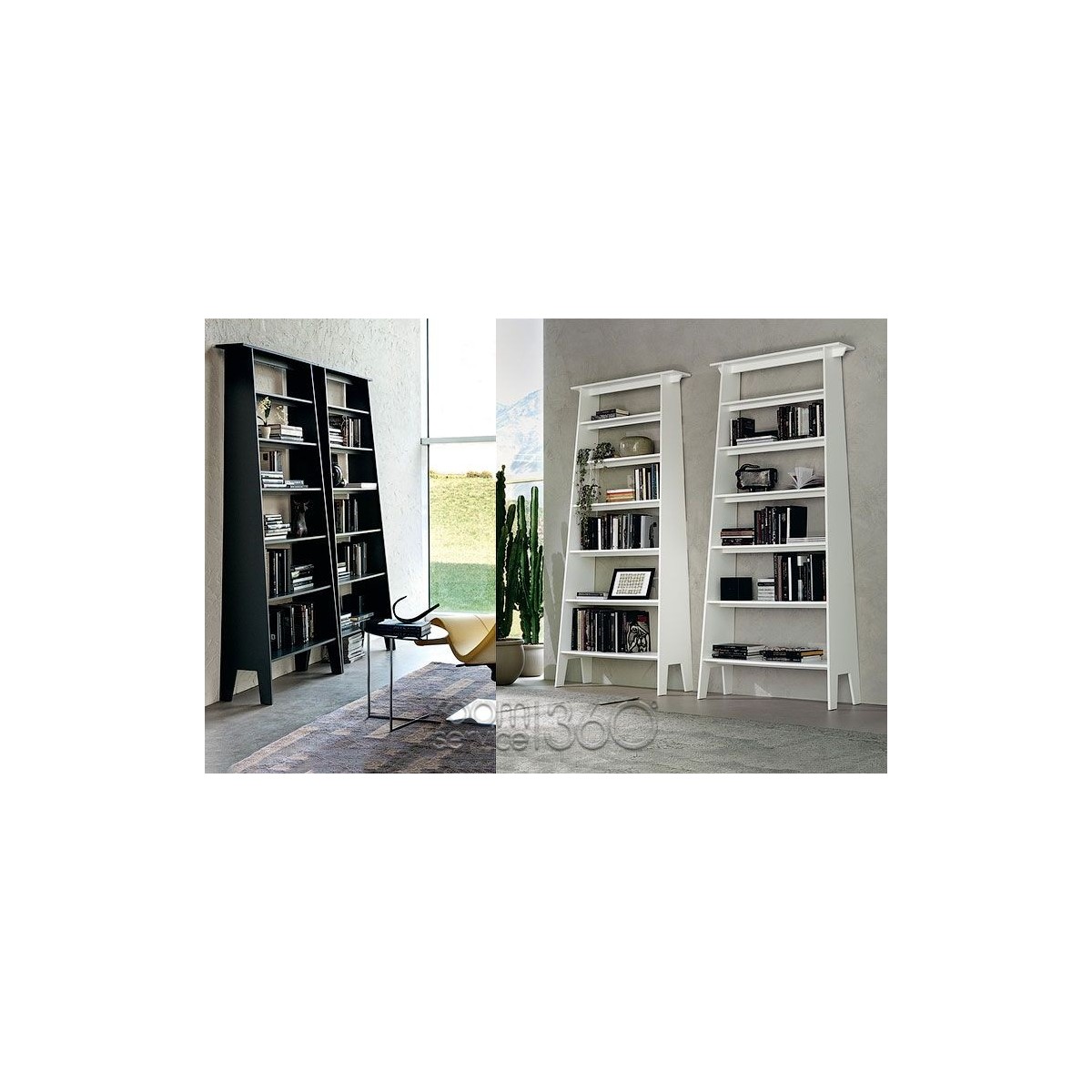 Bookcase Estoril Cattelan Italia