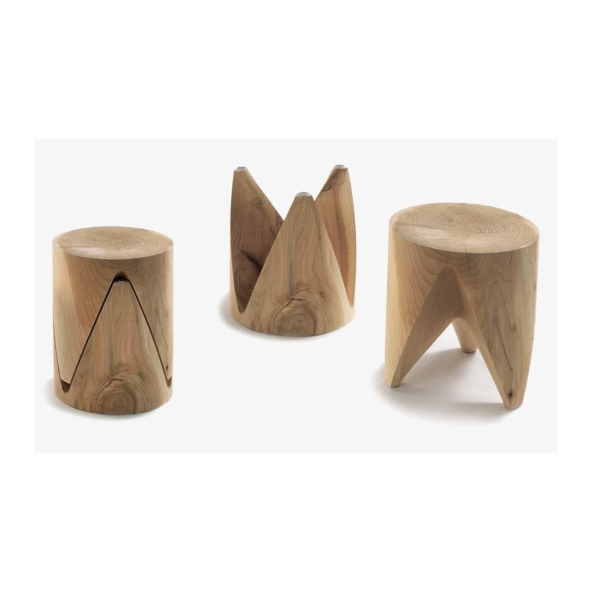 Stool J+I Zig+Zag Riva 1920