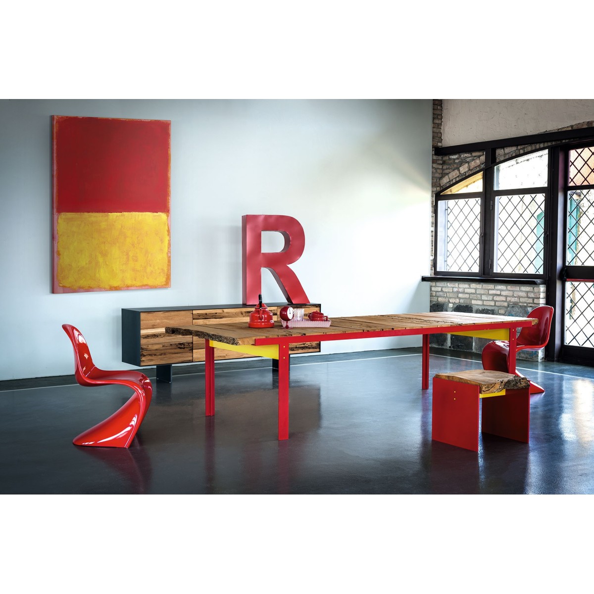 Sgabello Touch Stool Riva 1920 Sgabello Touch Stool Riva 1920
